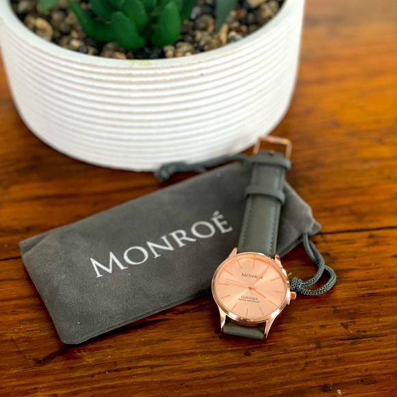 Monroe Rose Gold Watch - Picture 3 of 3